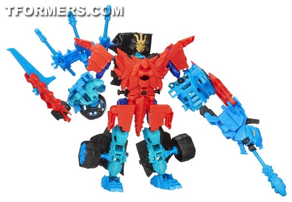 TRANSFORMERS CONSTRUCT BOTS WARRIORS DRIFT & ROUGHNECK ROBOT A6166 (30 of 39)